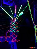 RopeMarks' blacklight stage for Manifesto.