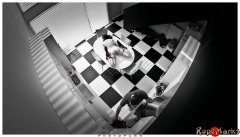 Hogtied on the kitchen table