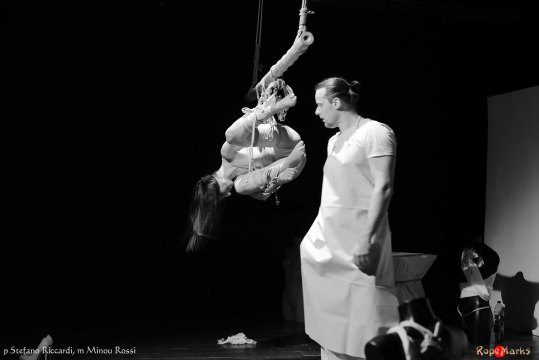 Fleisch @ Shibari on Stage, Italy