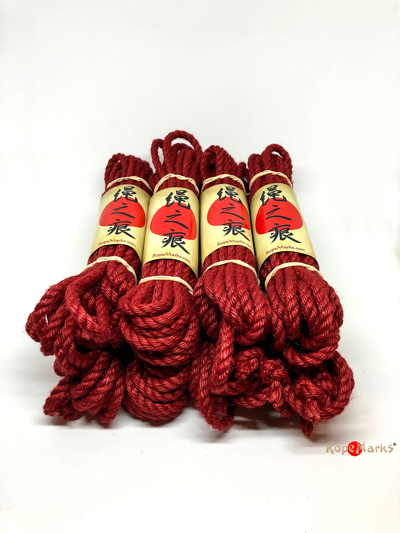 Red Jute Rope for Bondage 