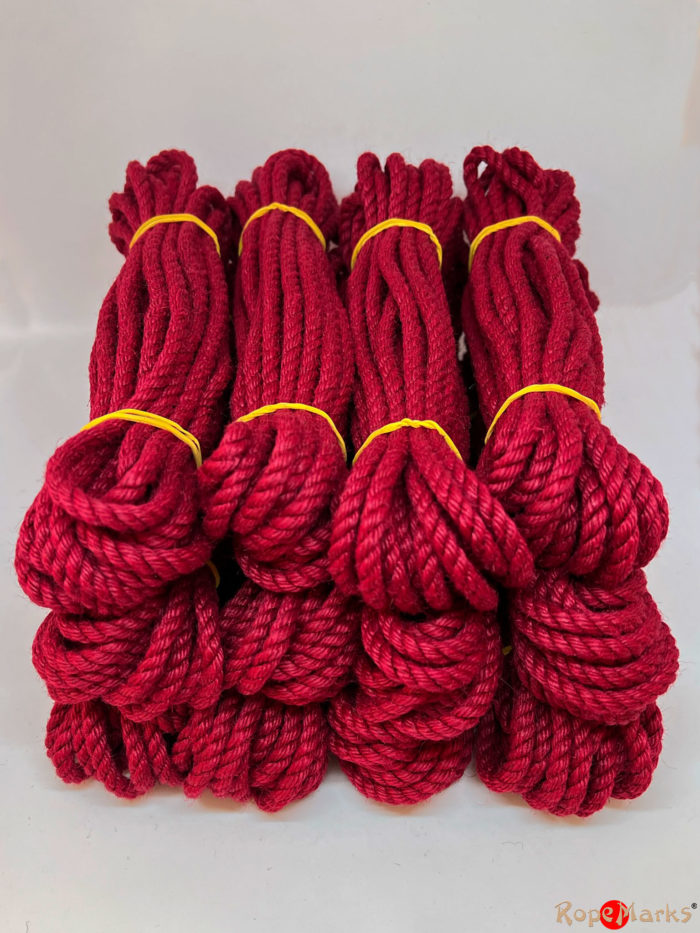 Asanawa (麻縄) | Red, JBO Free, Jute, Rope | Nawaya - Image 6